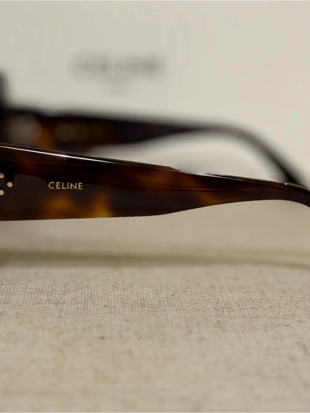 Celine Women’s Tortoiseshell Square Sunglasses - Brown Gradient